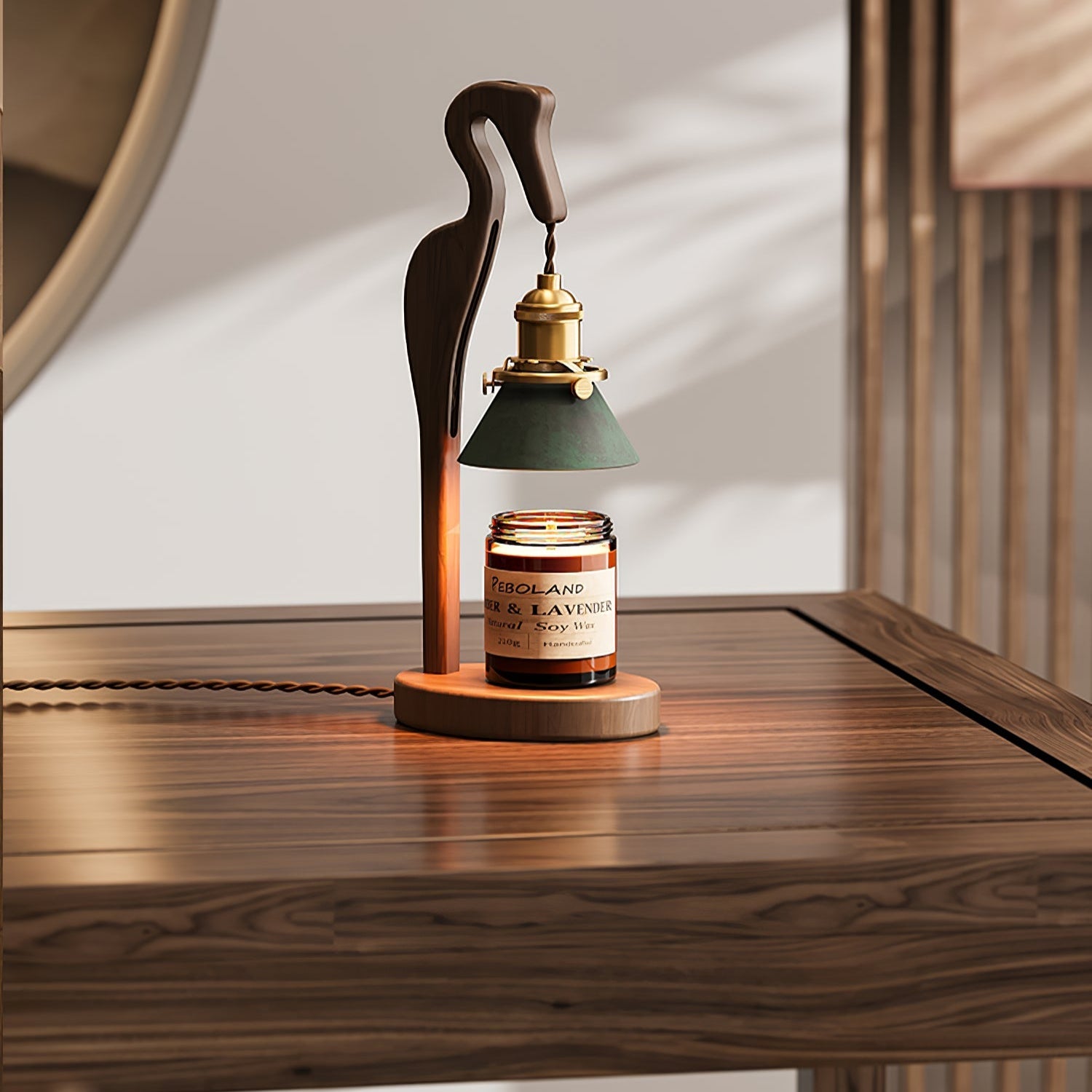 Heron Glow Candle Warmer Lamp