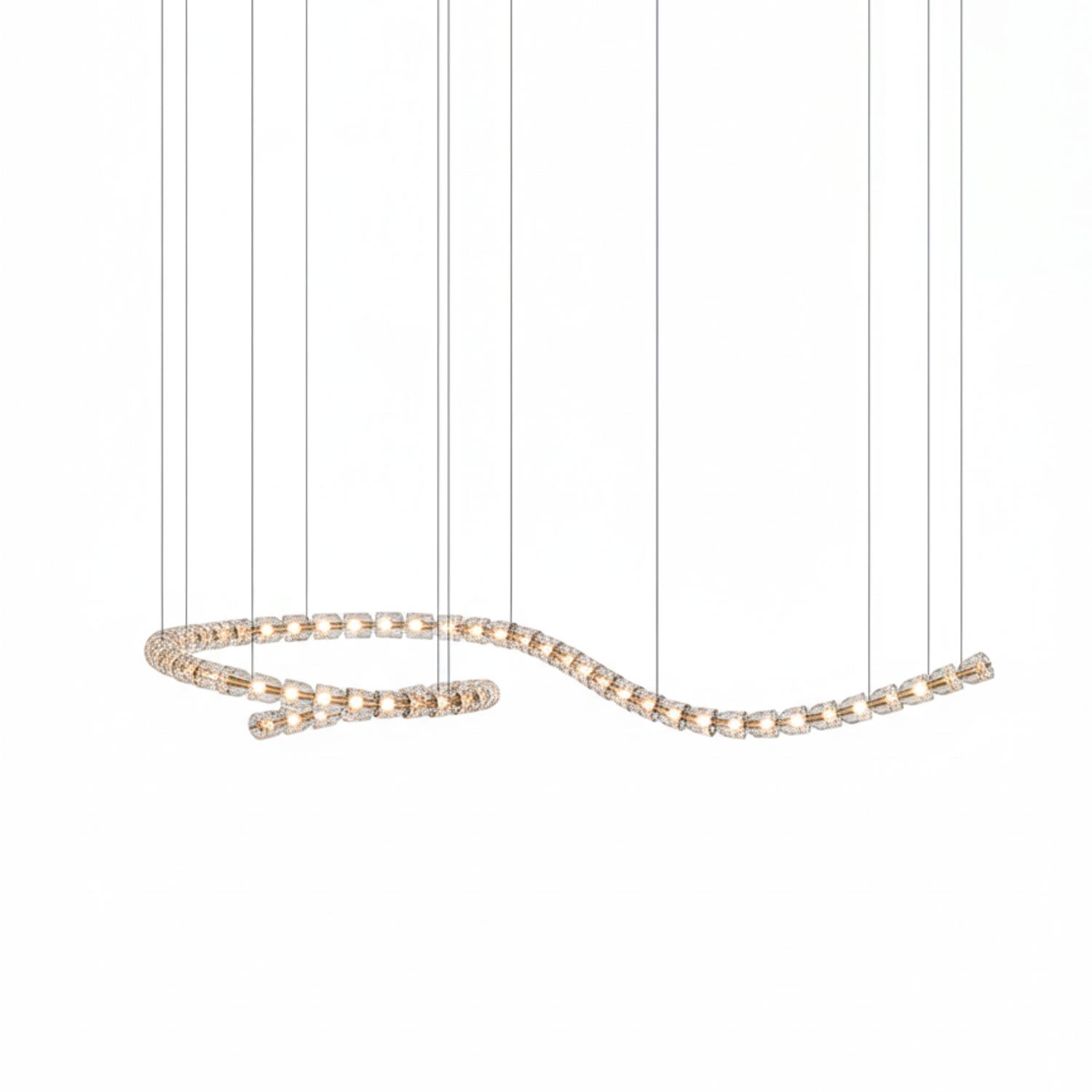 Gabriel Gold Chandelier - Vakkerlight