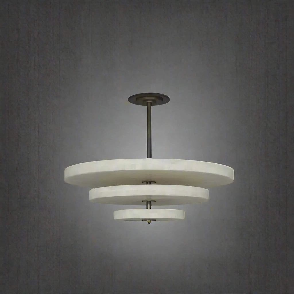 Ice Queen Alabaster Chandelier