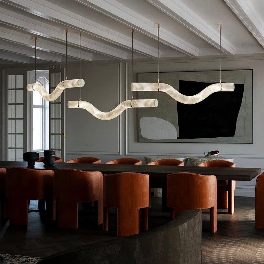 Infinity Alabaster Pendant Lamp