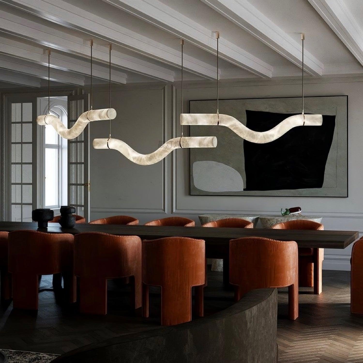 Infinity Alabaster Pendant Lamp