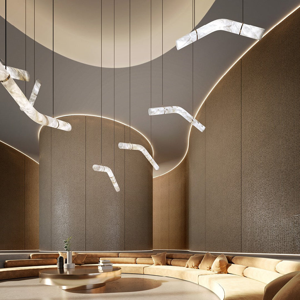 Infinity Alabaster Pendant Lamp