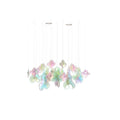 Iris Iridescent Blossom Chandelier - Vakkerlight