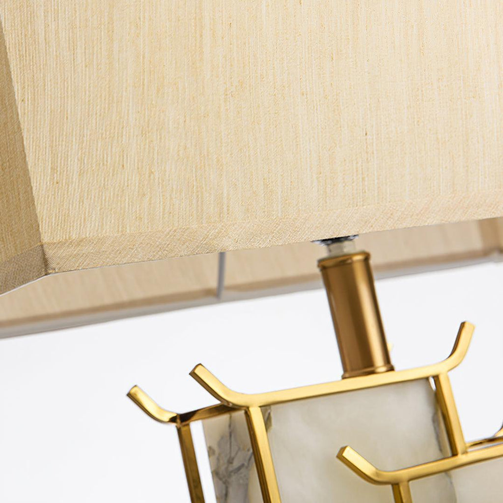 July Alabaster Table Lamp