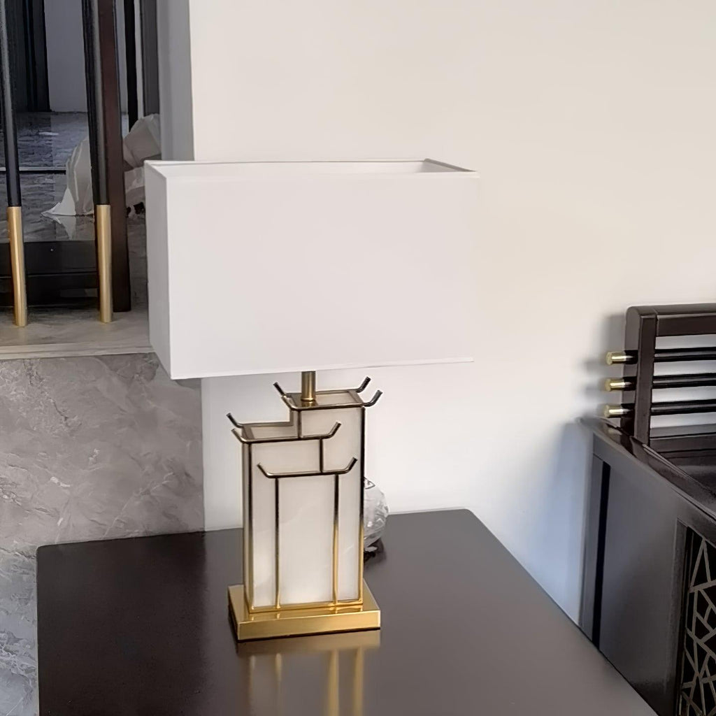 July Alabaster Table Lamp