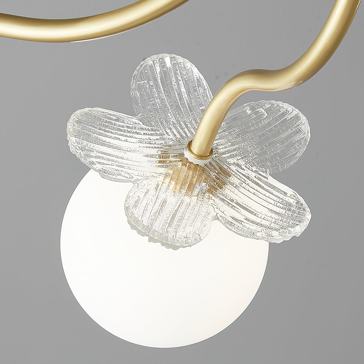 Candelabru de sticlă Blossom Flower