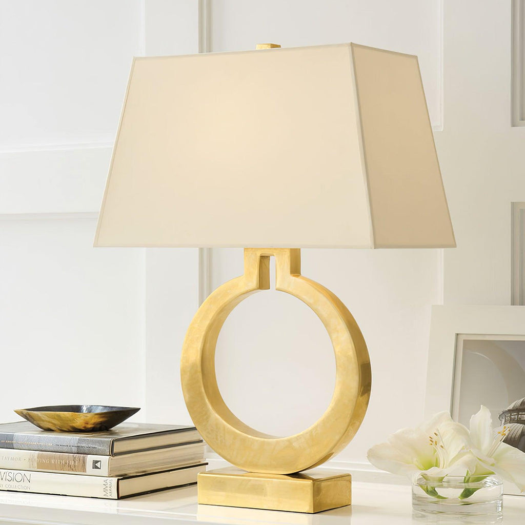 Keyhole Ring Table Lamp