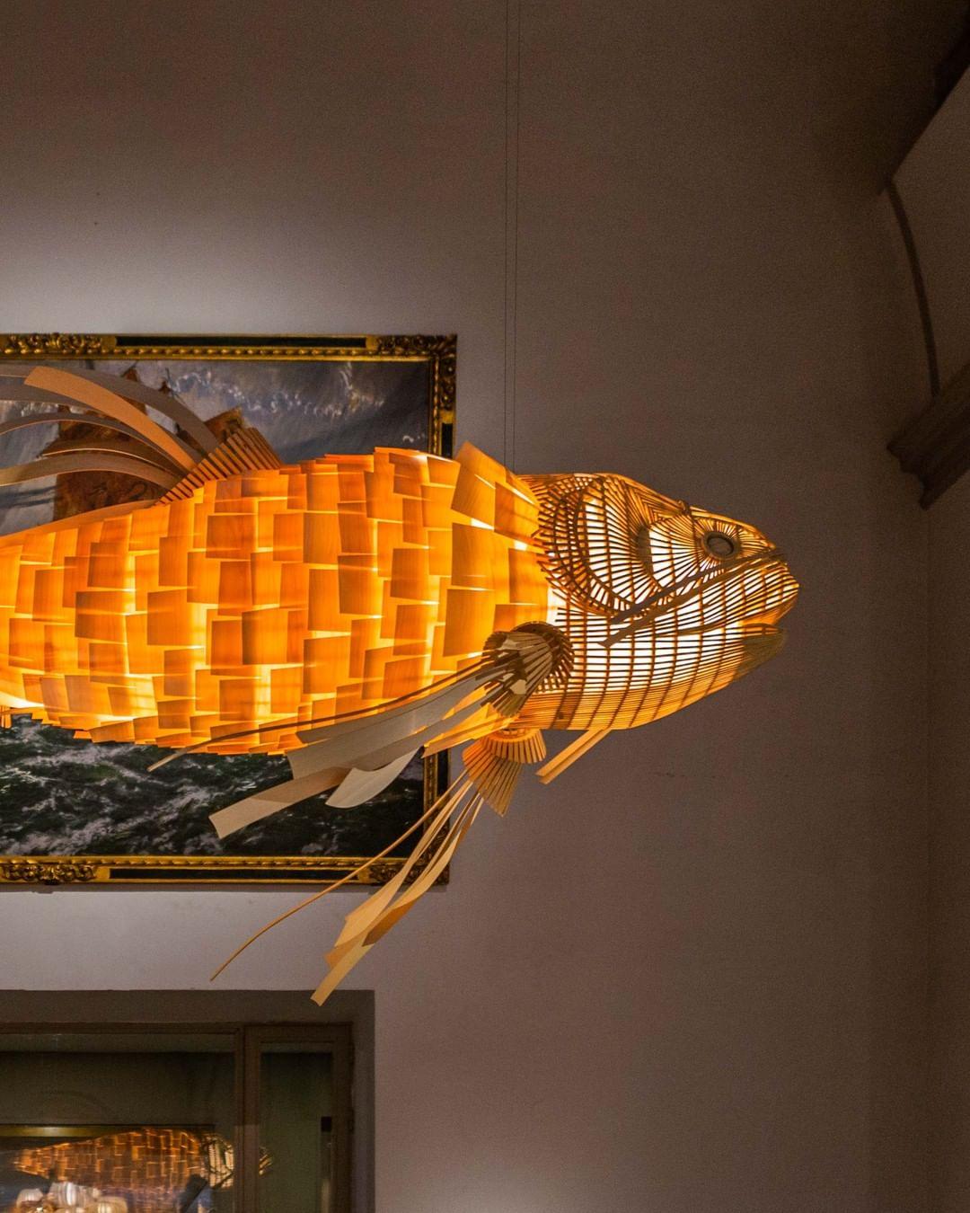 Koi Chandelier