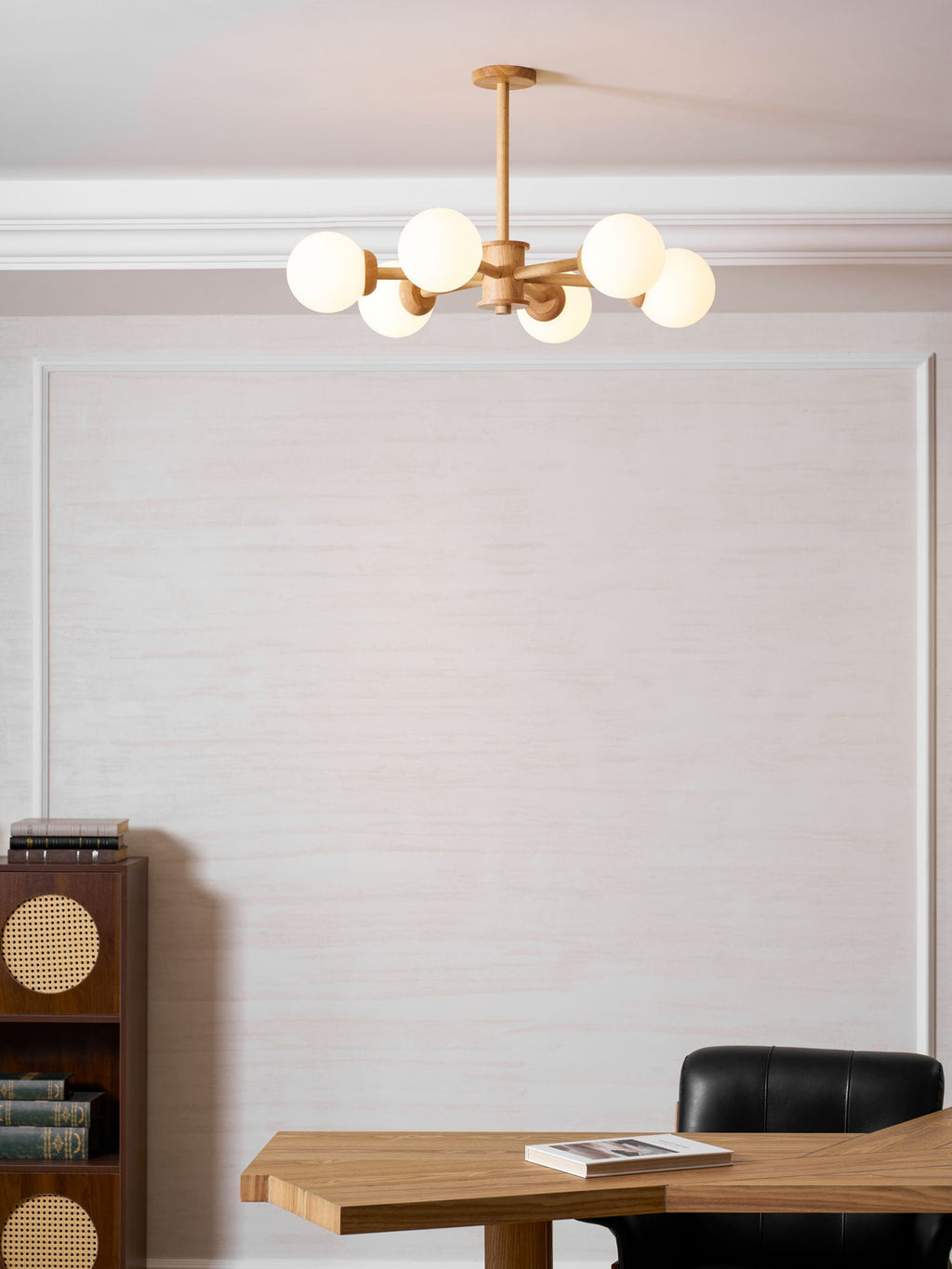 Kozan Wooden Chandelier
