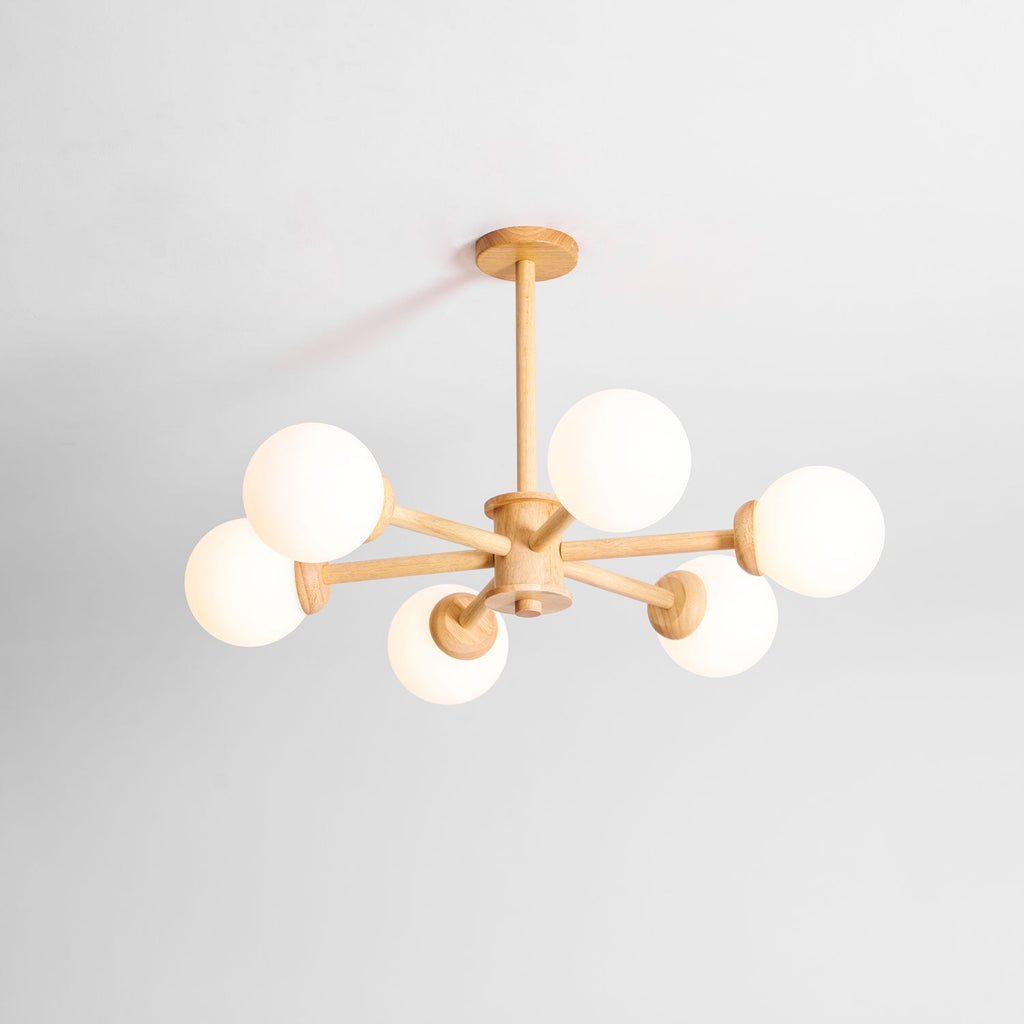 Kozan Wooden Chandelier