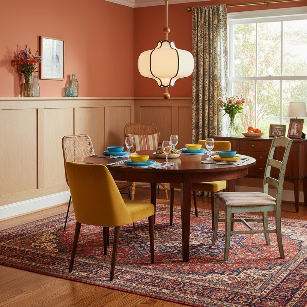 Lantern Fabric Pendant Light