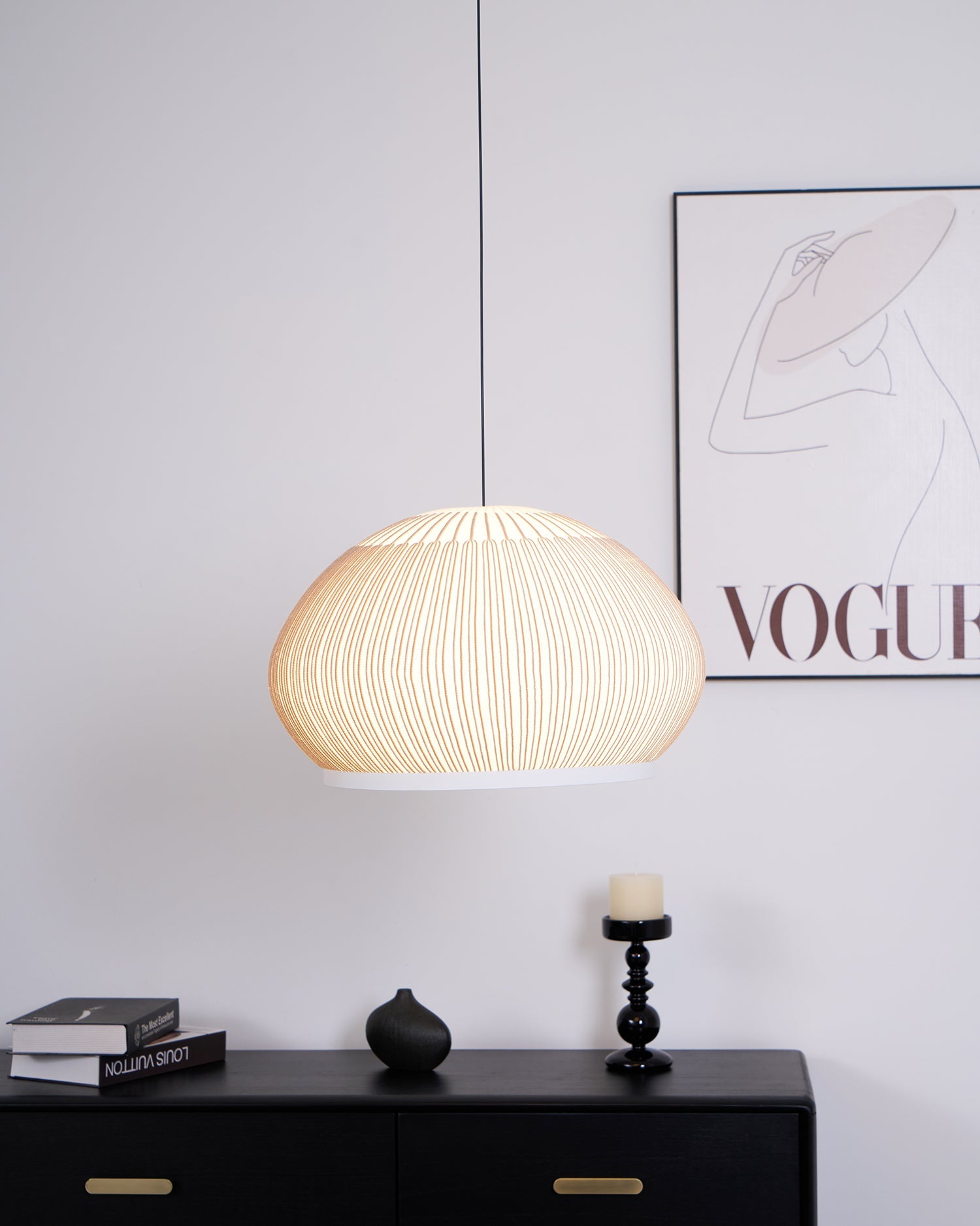 Lantern Knit Pendant Lamp