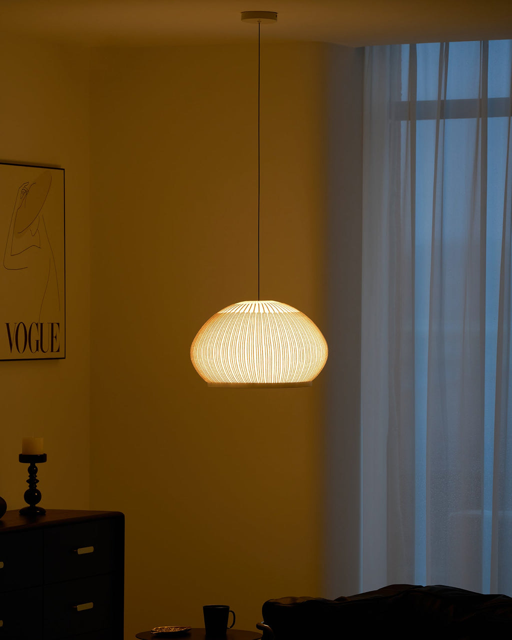 Lantern Knit Pendant Lamp