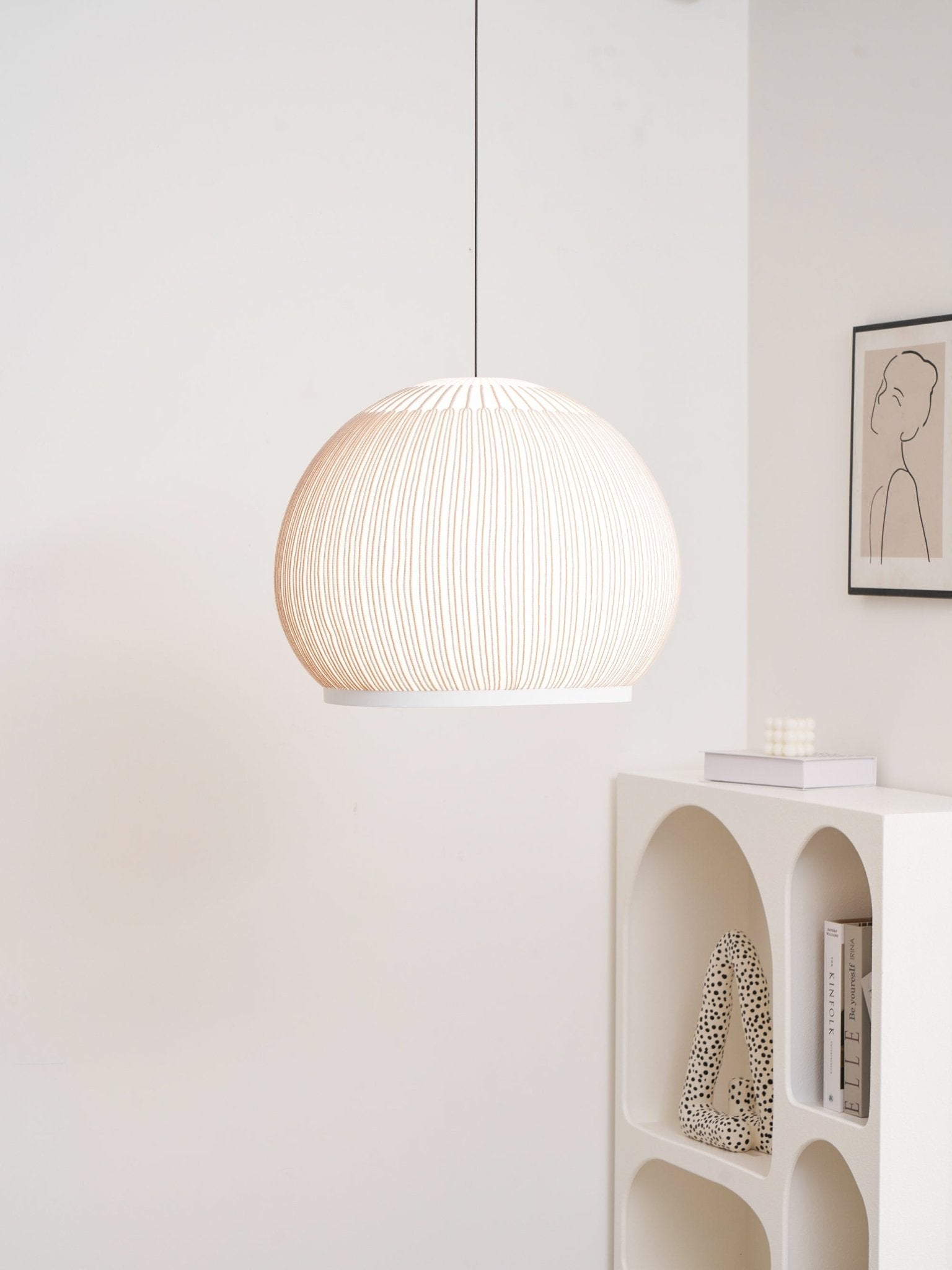 Lantern Knit Pendant Lamp