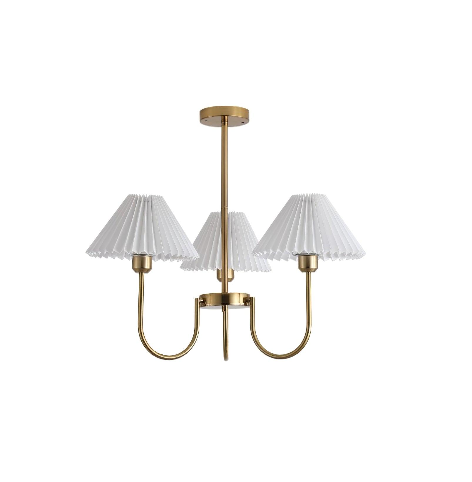 Lenore Pleated Chandelier - Vakkerlight