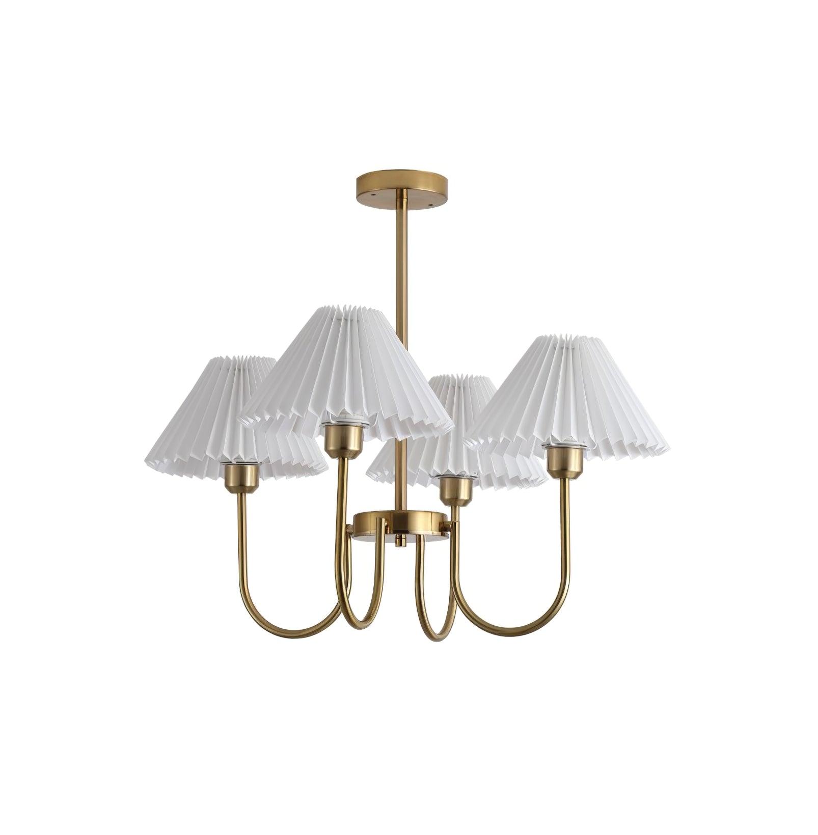 Lenore Pleated Chandelier - Vakkerlight