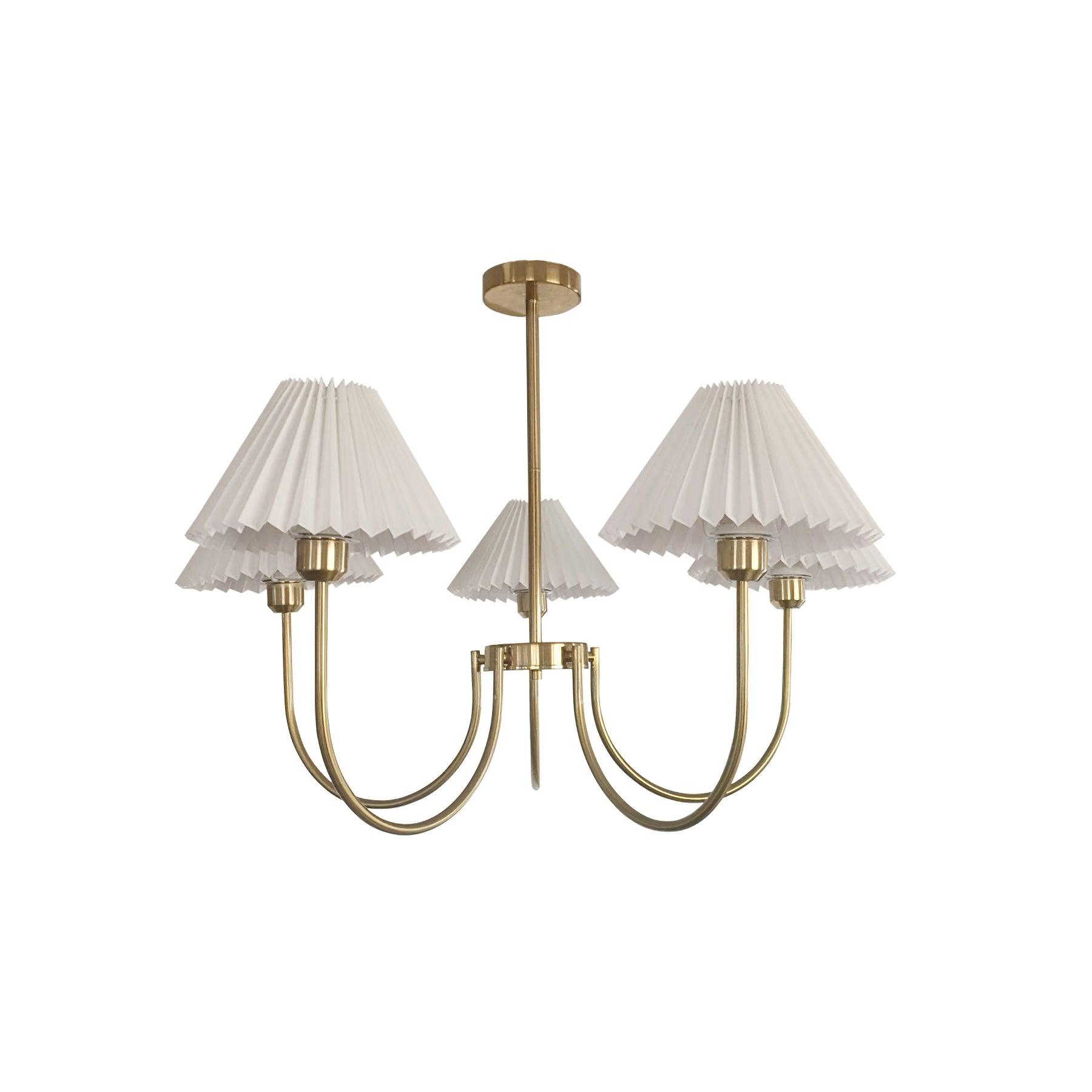 Lenore Pleated Chandelier - Vakkerlight