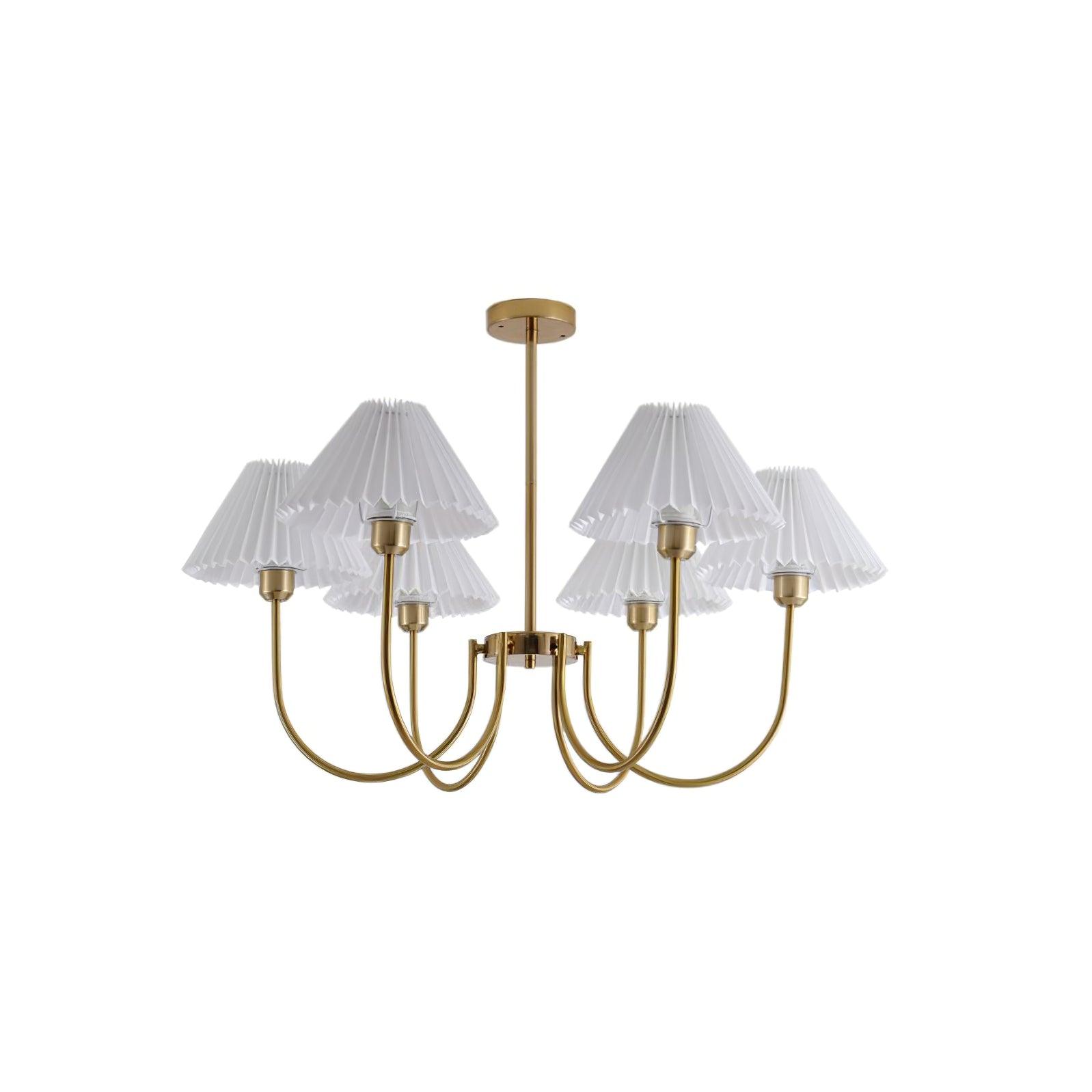 Lenore Pleated Chandelier - Vakkerlight