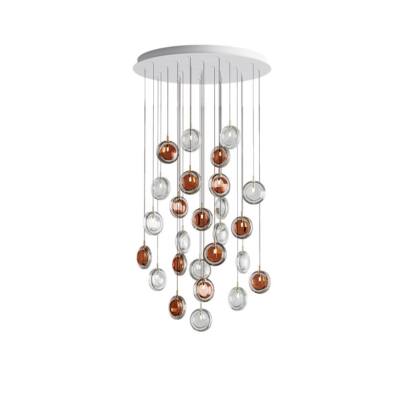 Lens Round Chandelier