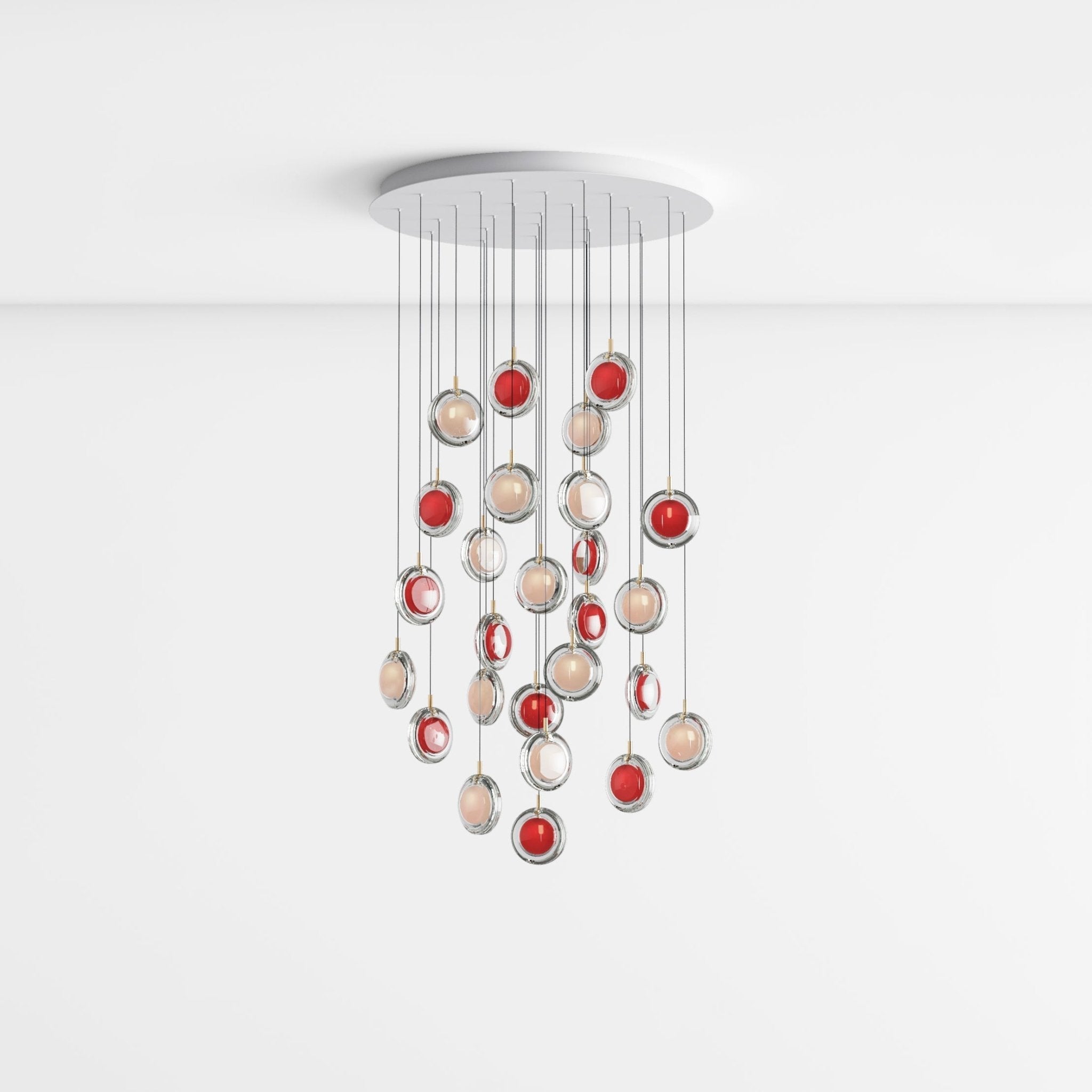 Lens Round Chandelier - Vakkerlight