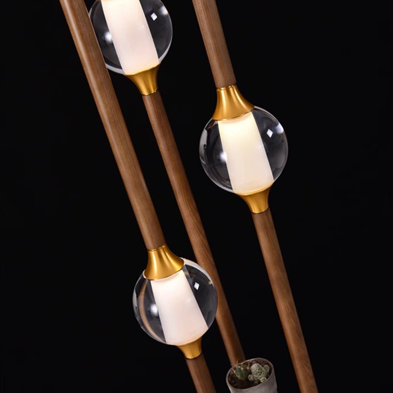 Lampă suspendată liniară Lumina Droplet