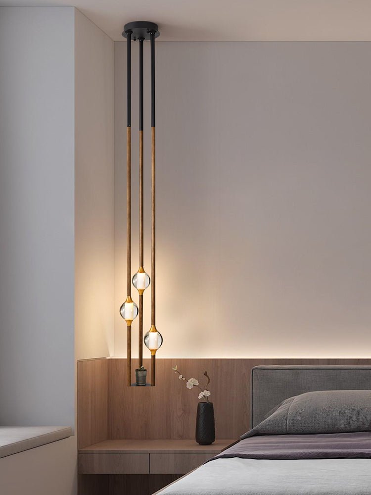 Lampă suspendată liniară Lumina Droplet