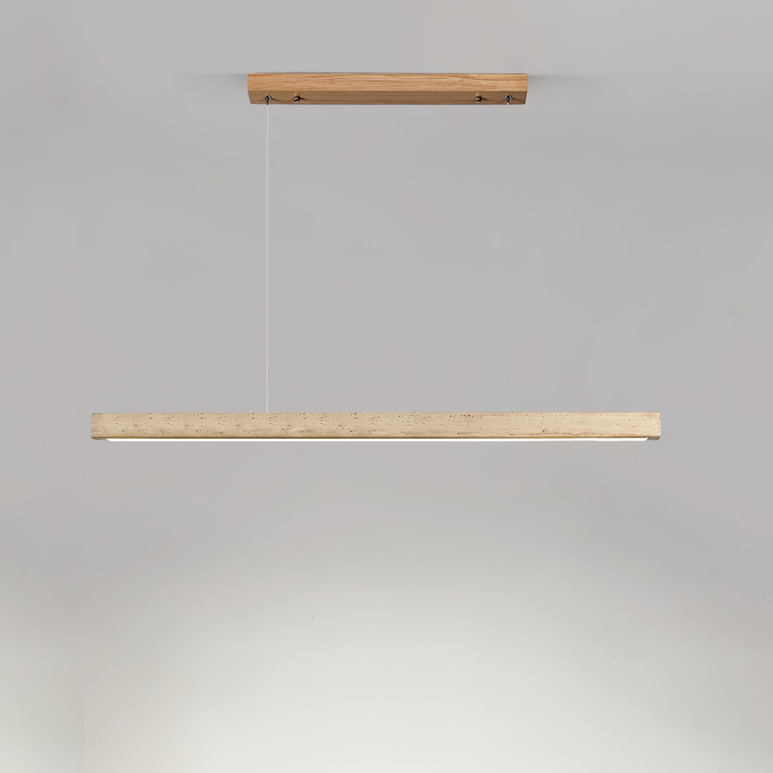 Linear Travertine Pendant Lamp - Vakkerlight