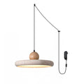 Lola Travertine Swag Pendant Light - Vakkerlight