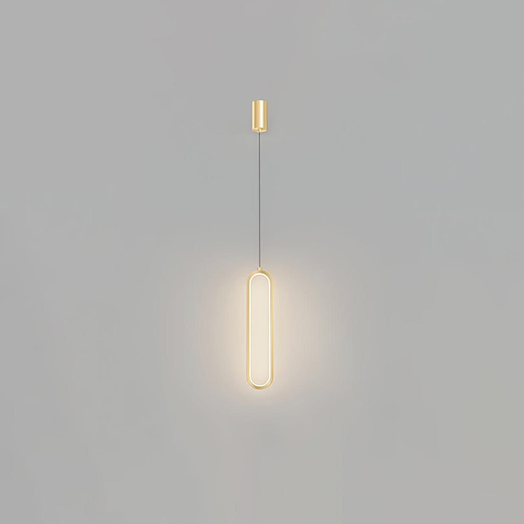 Long Oval LED Pendant Lamp - Vakkerlight