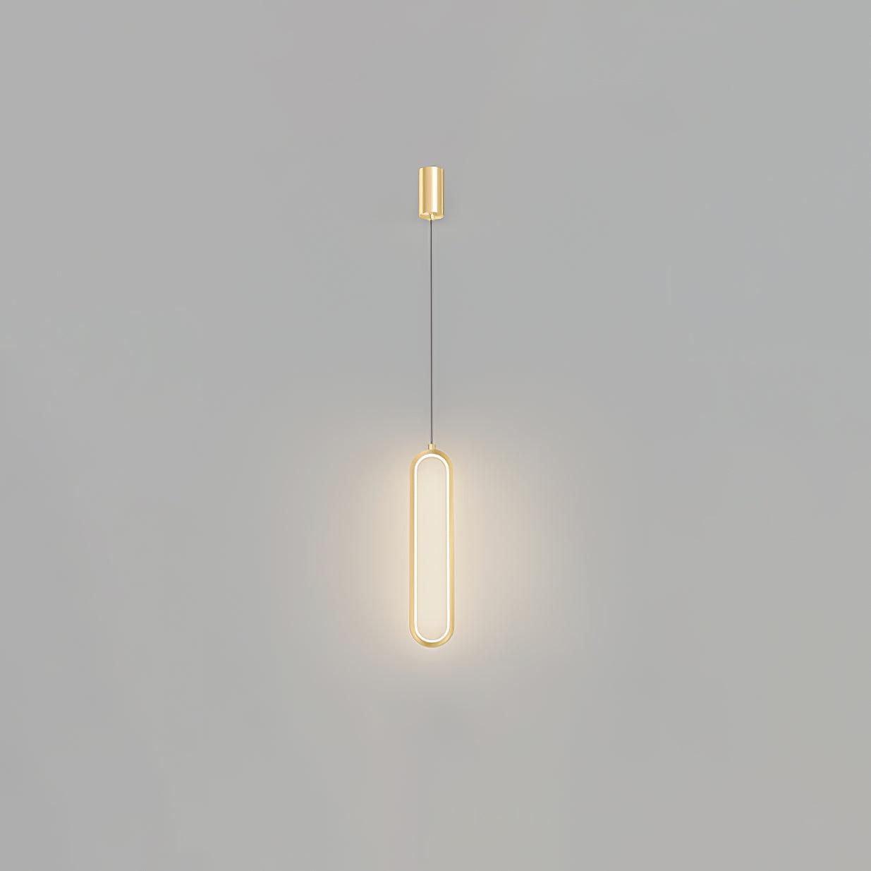 Long Oval LED Pendant Lamp - Vakkerlight