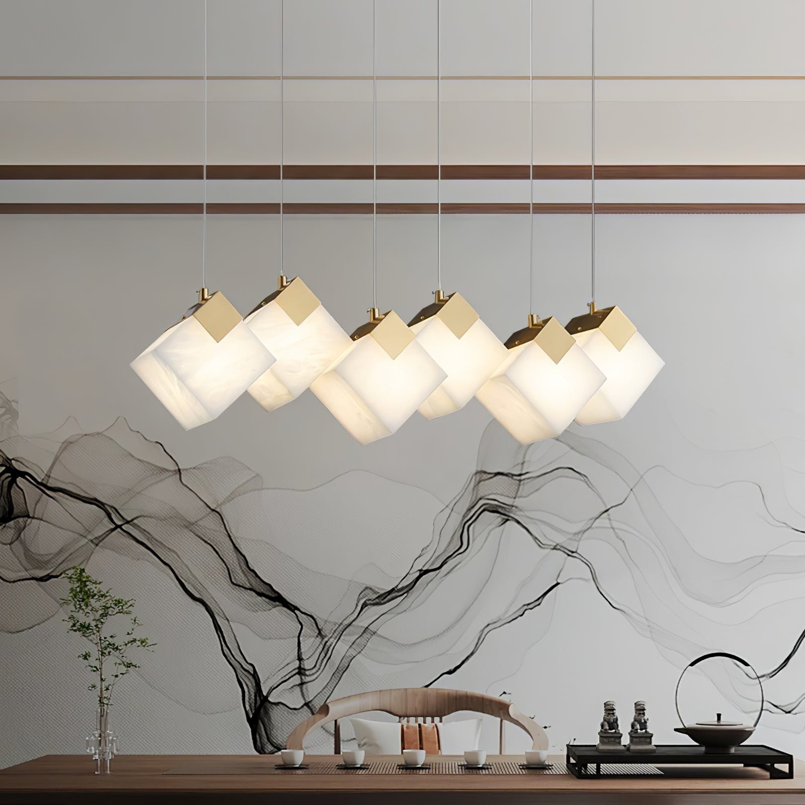 Lumina Vox Alabaster Pendant Lamp