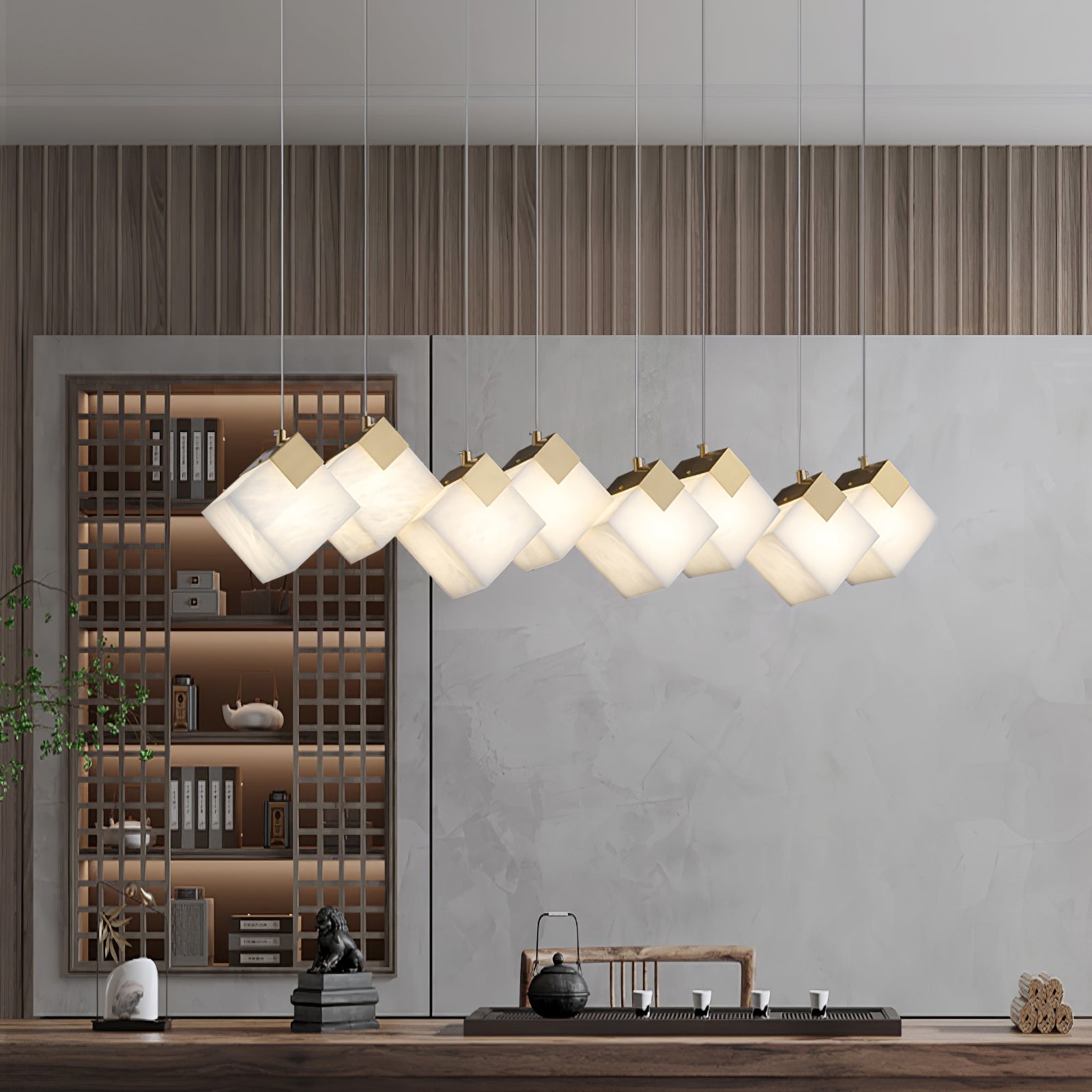 Lumina Vox Alabaster Pendant Lamp