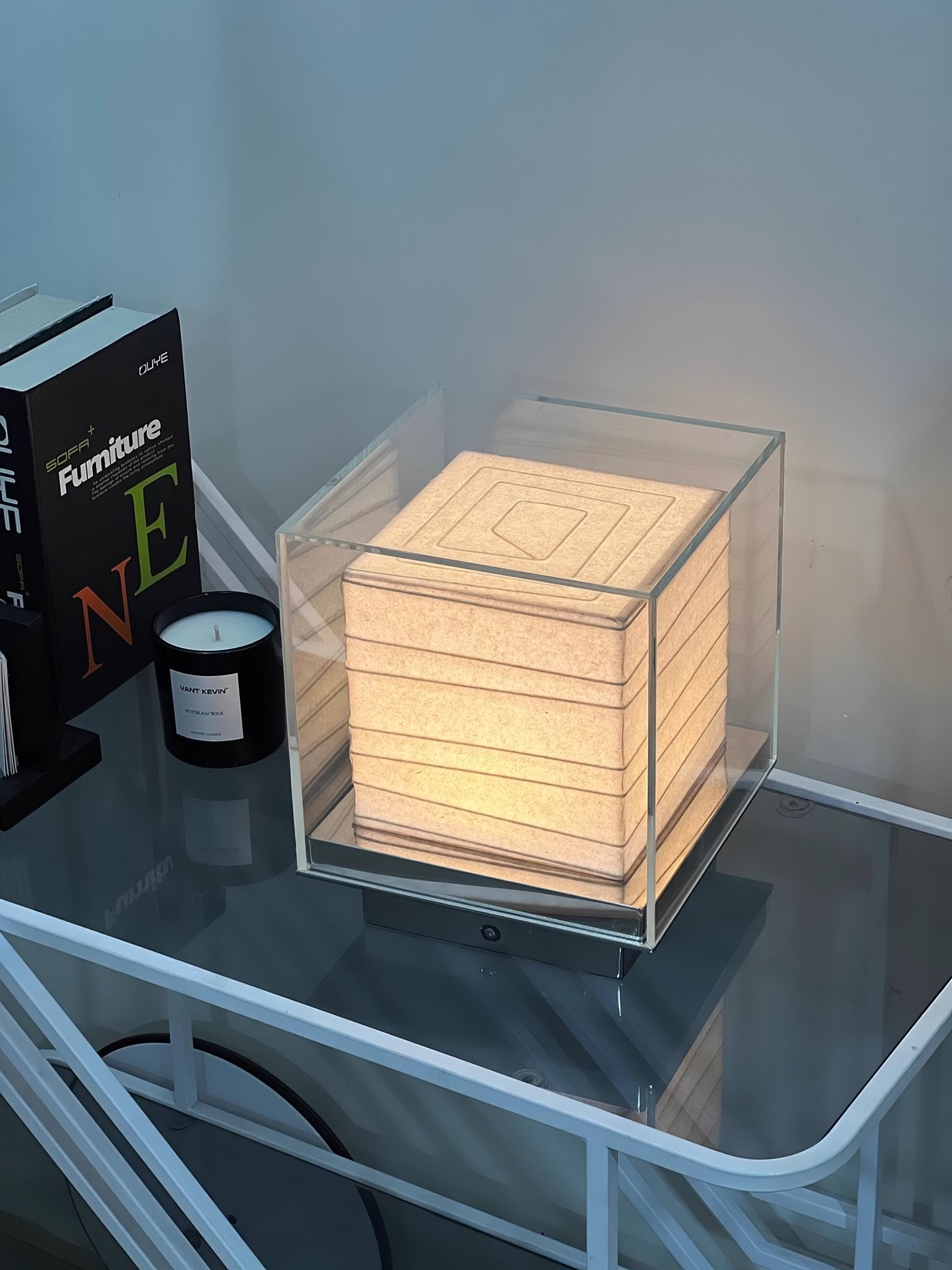 Lampă de masă Lumo Cube
