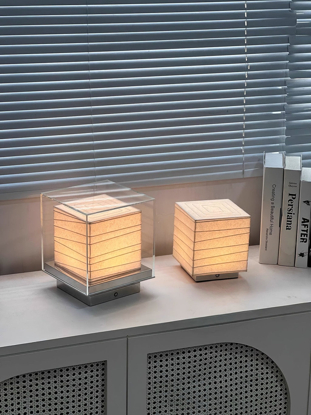Lampă de masă Lumo Cube