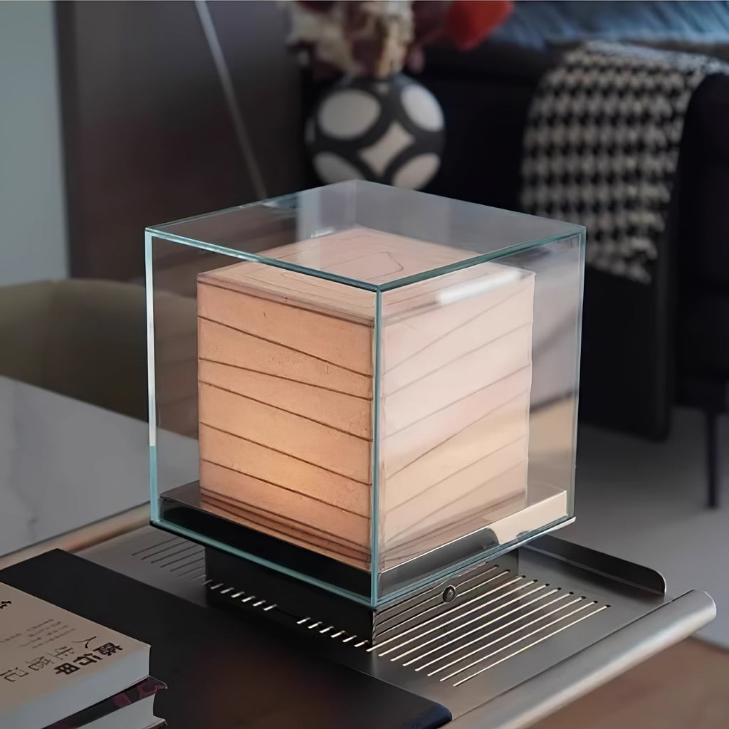 Lampă de masă Lumo Cube