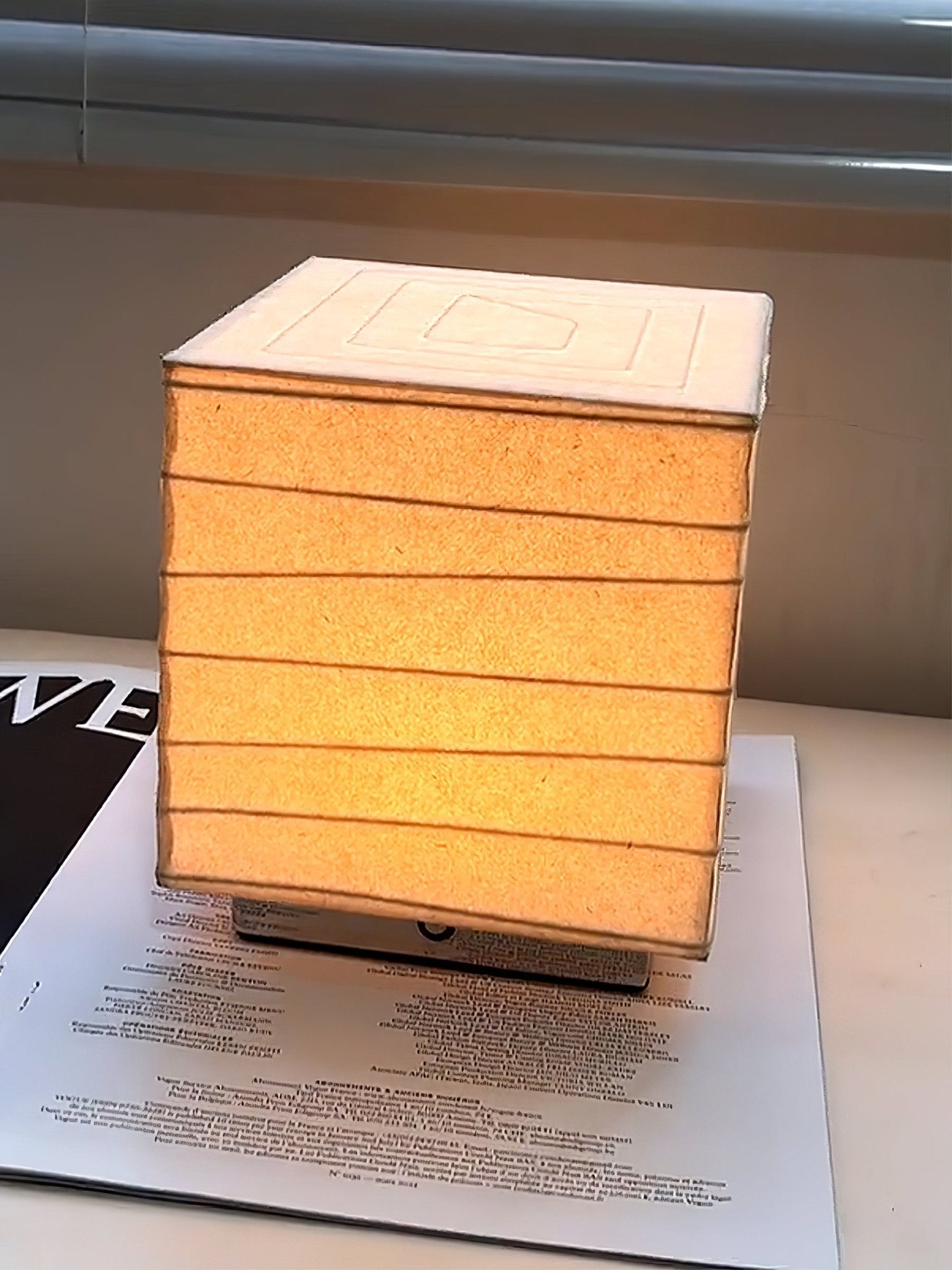 Lampă de masă Lumo Cube