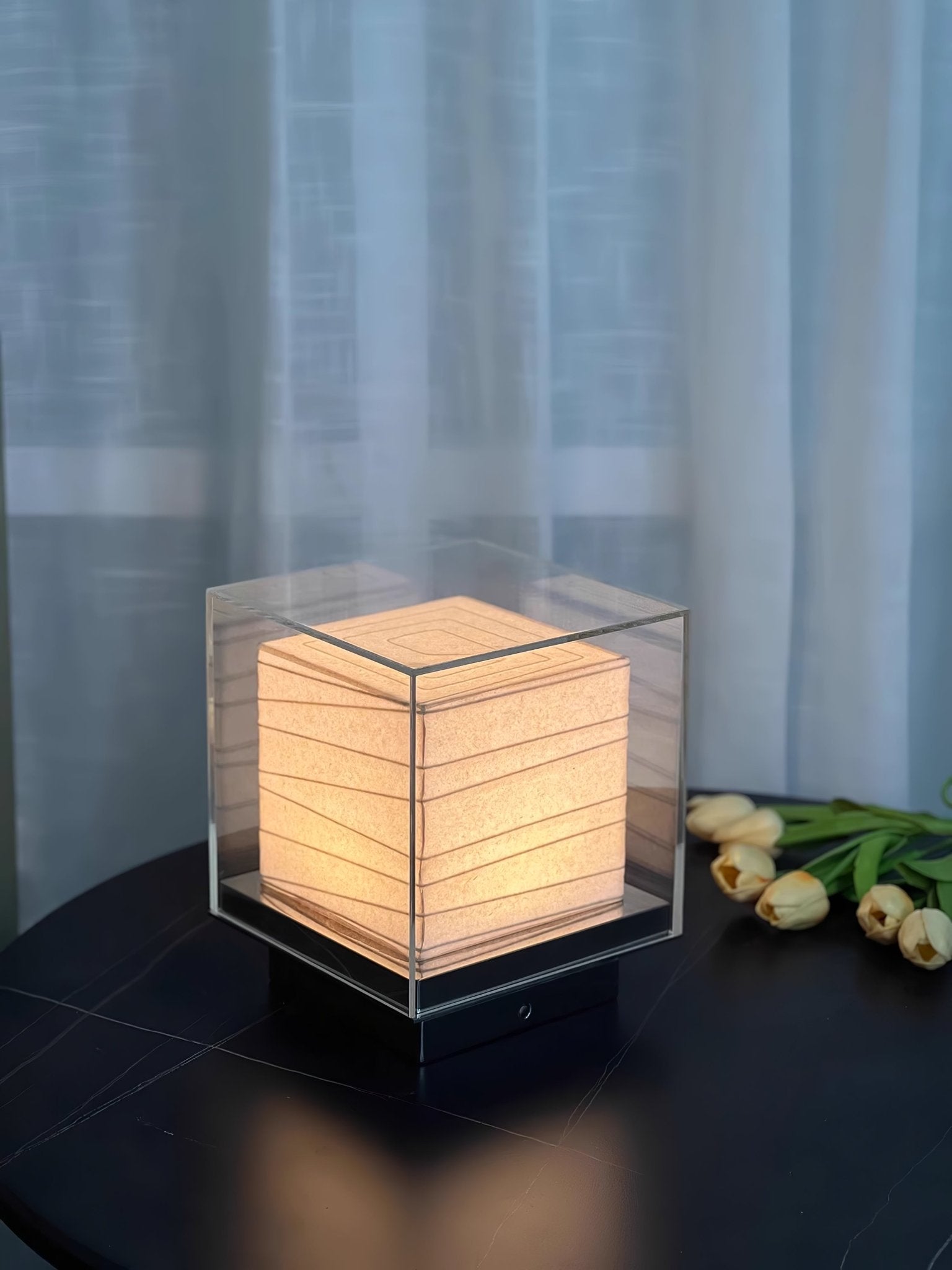 Lampă de masă Lumo Cube