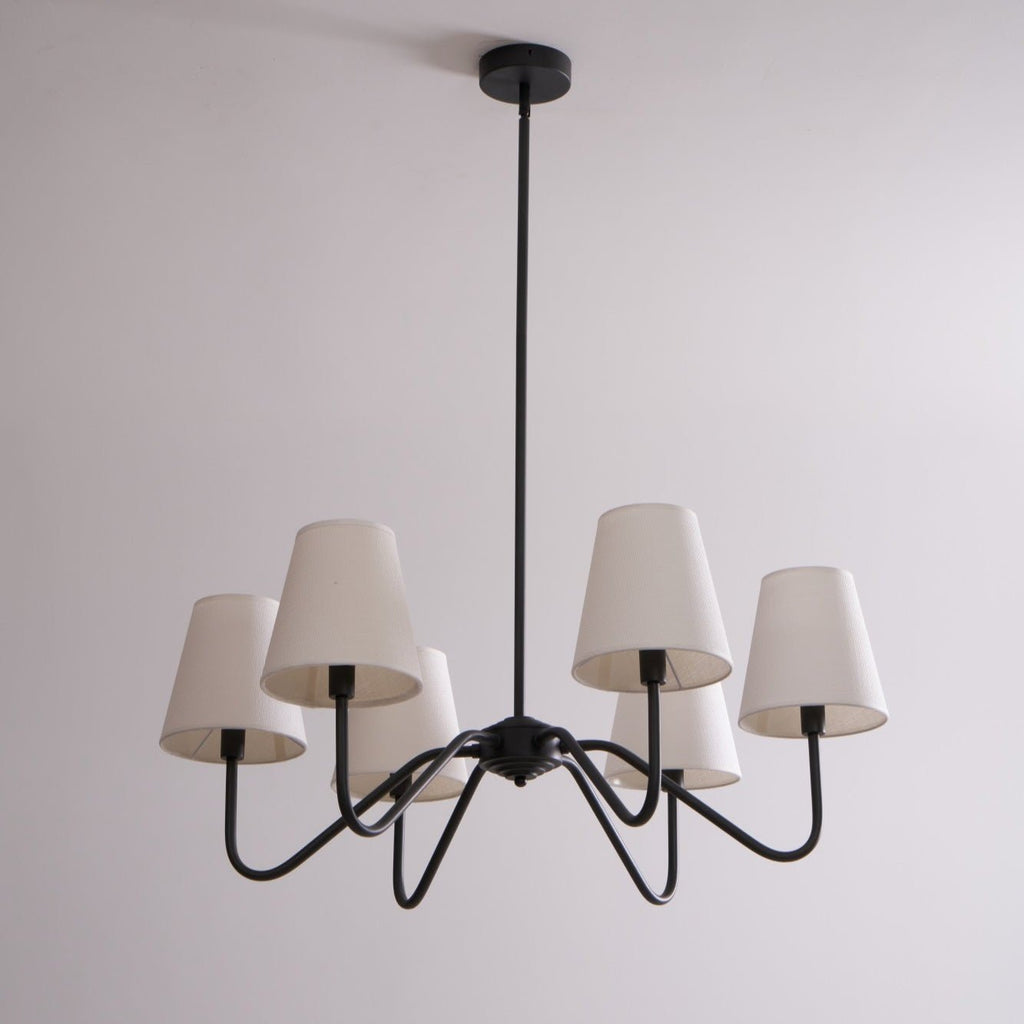 Lumos Black Chandelier - Vakkerlight