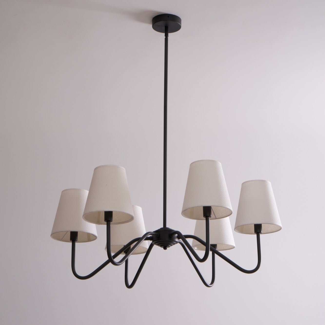 Lumos Black Chandelier - Vakkerlight