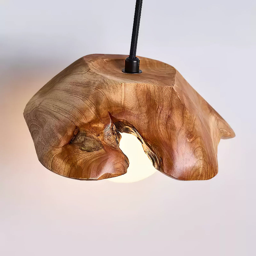 Lampă suspendată Lunawood Halo