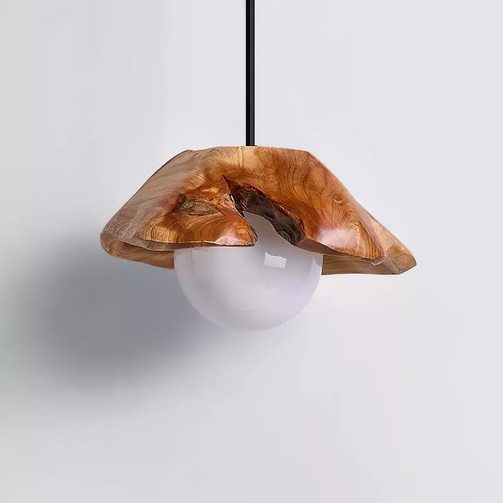 Lampă suspendată Lunawood Halo