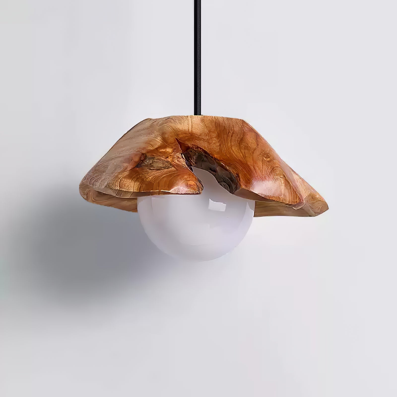 Lampă suspendată Lunawood Halo
