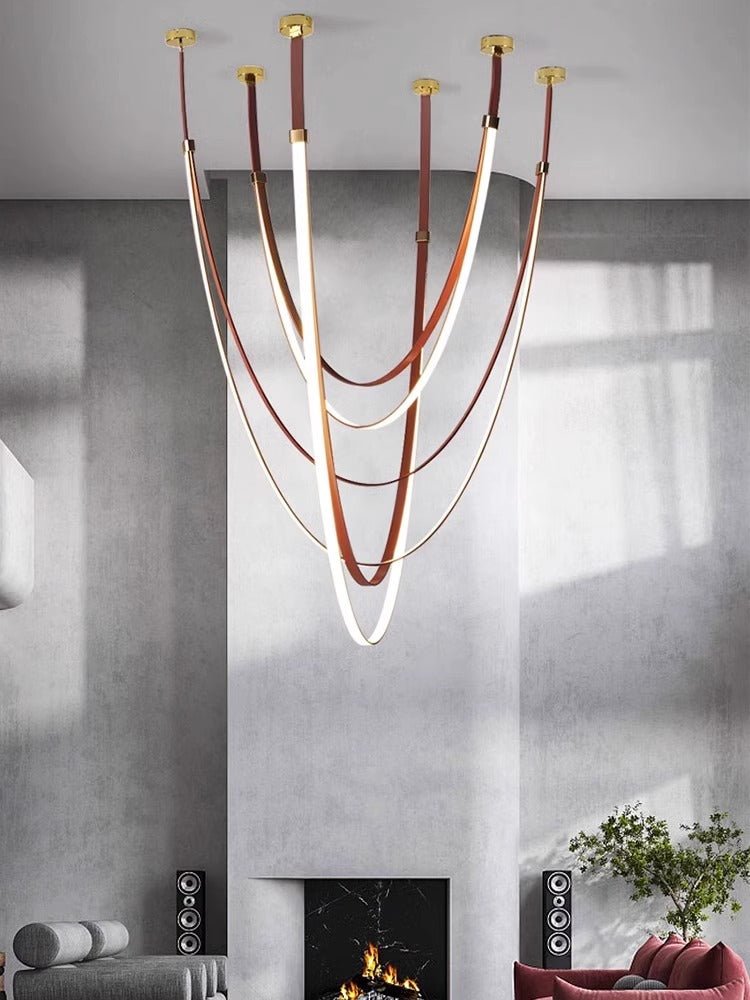 Lunestra Strap Chandelier