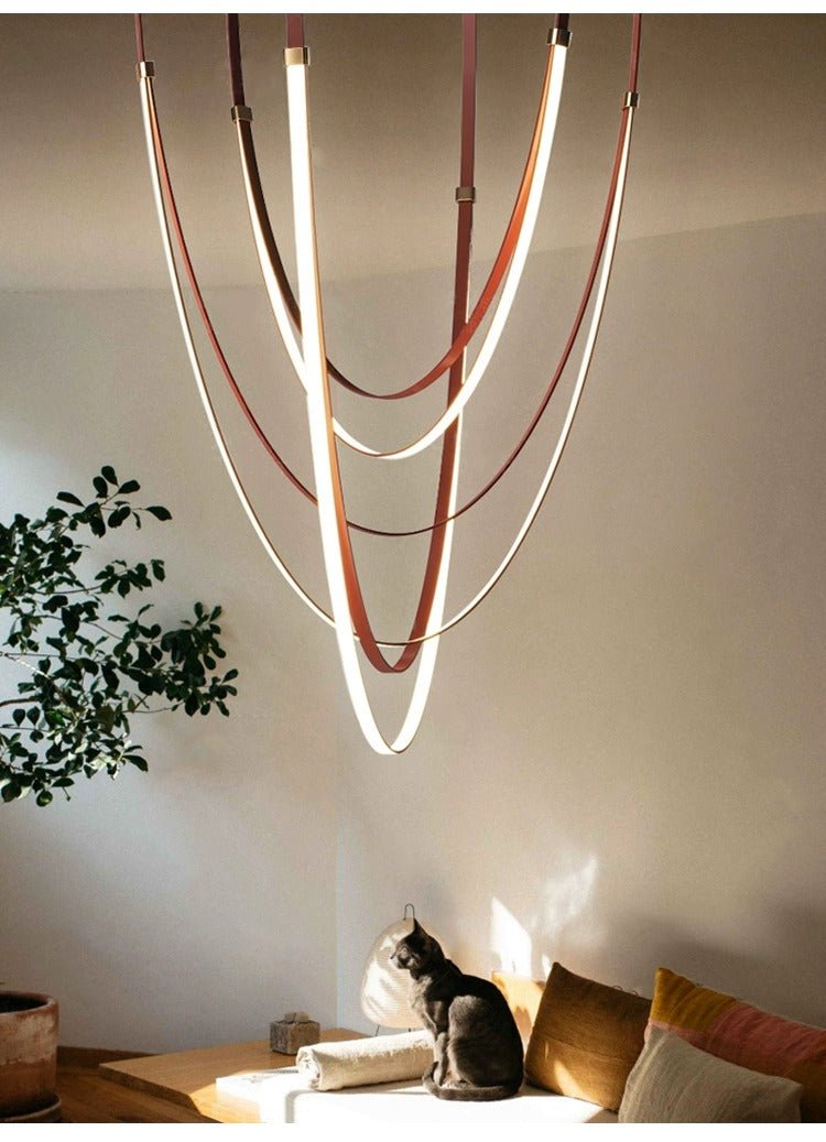 Lunestra Strap Chandelier