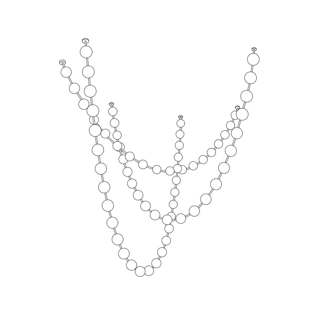 Strand Necklace Chandelier