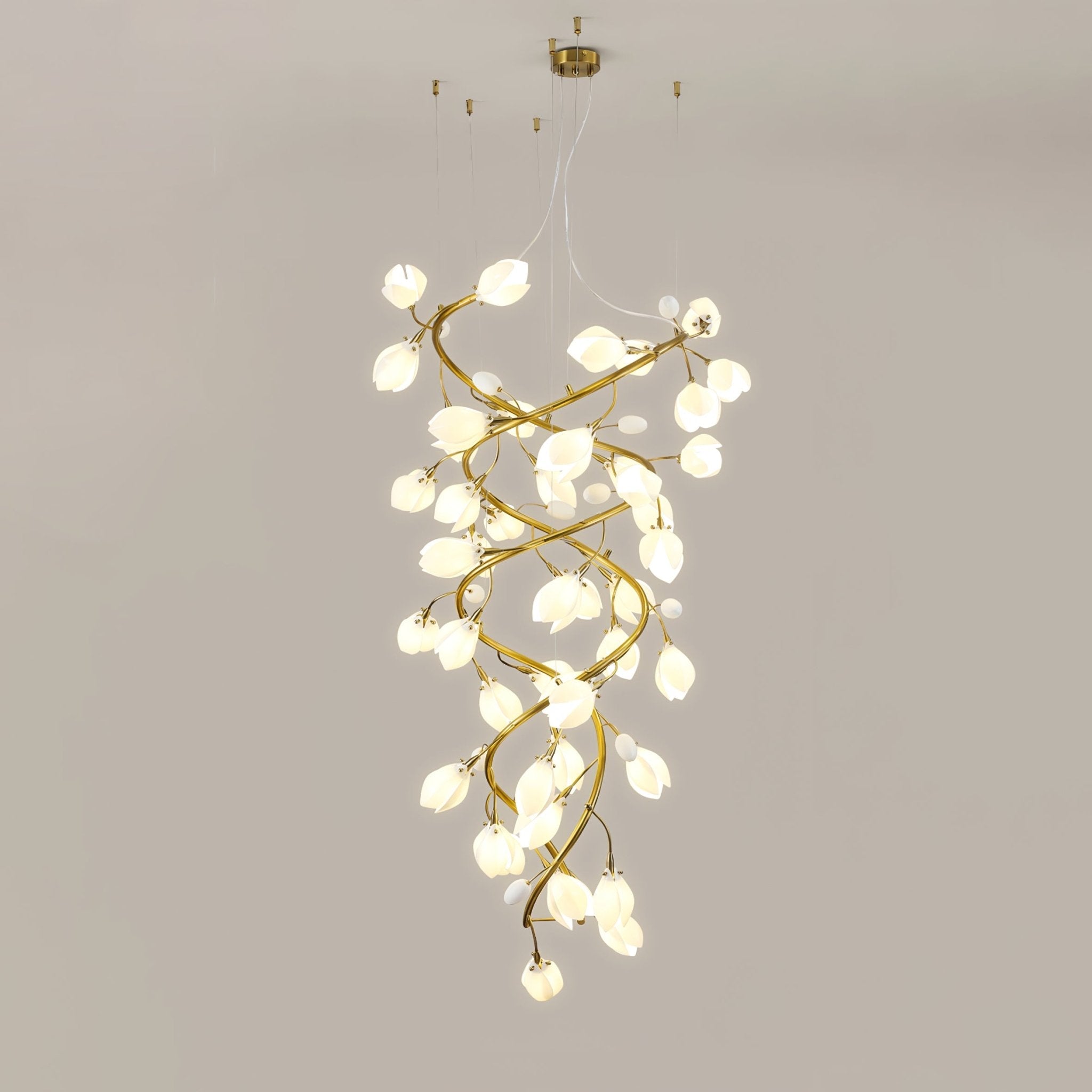 Lysandra Cascade Stairs Chandelier - Vakkerlight
