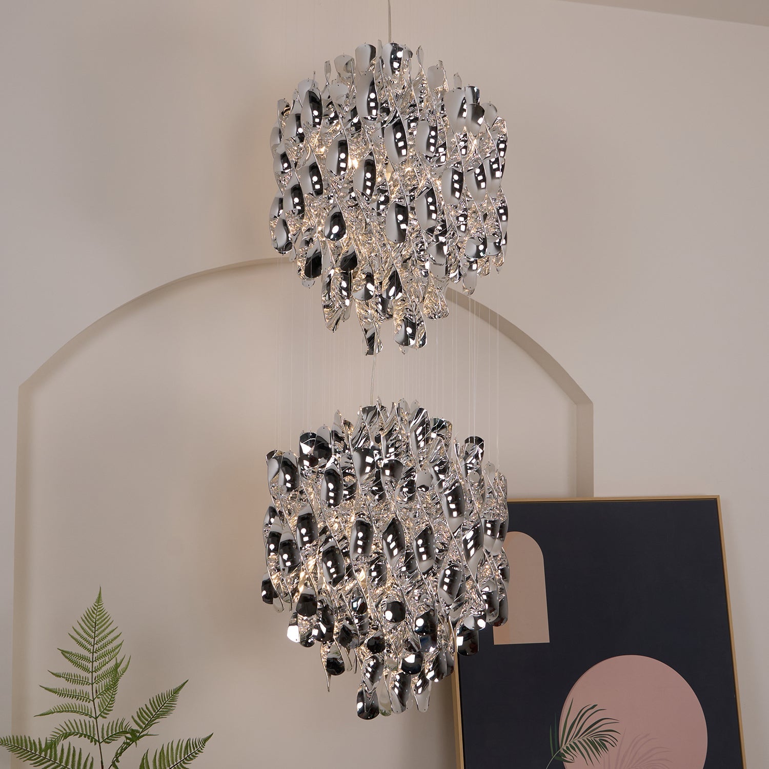 Lampă suspendată spiralată Maris
