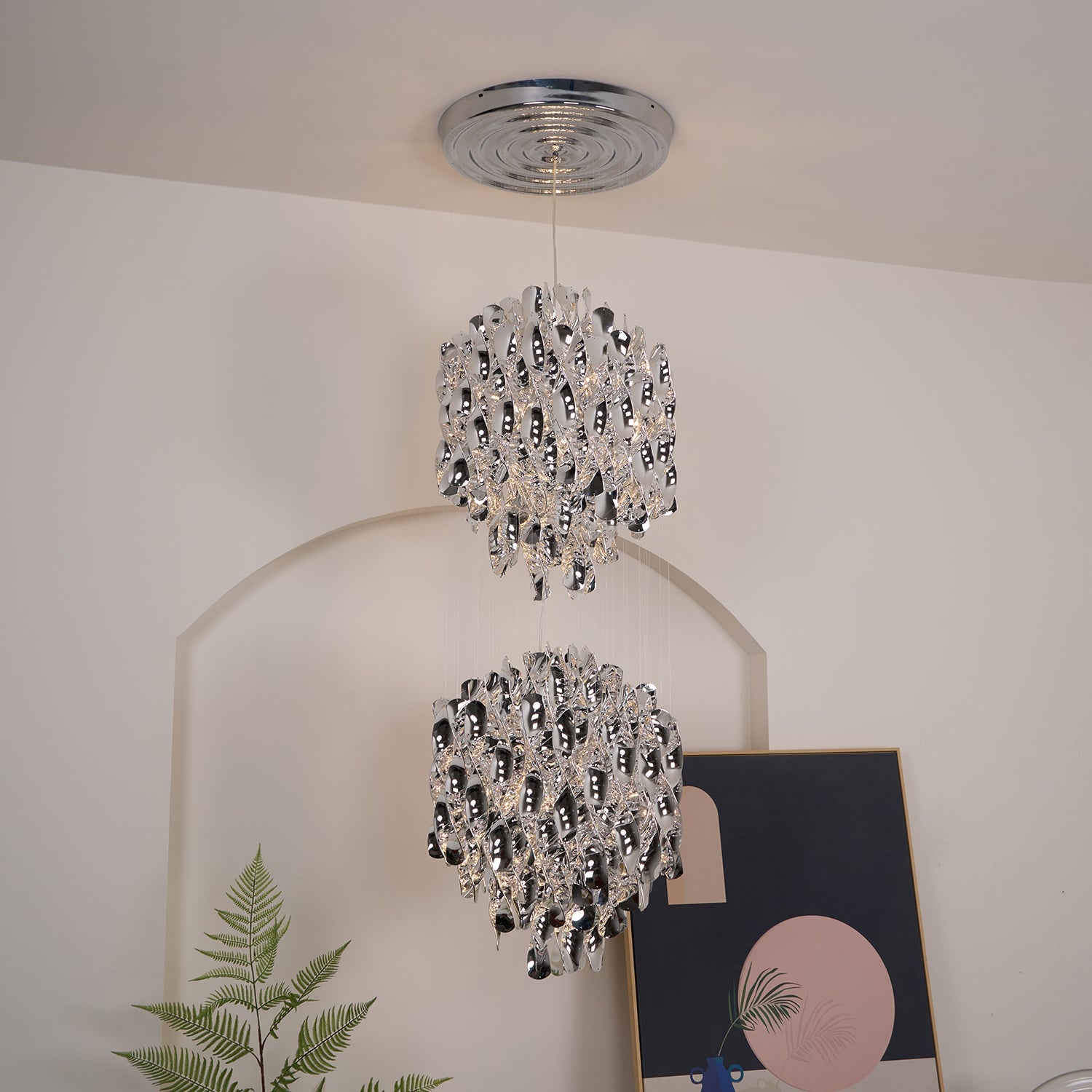 Lampă suspendată spiralată Maris