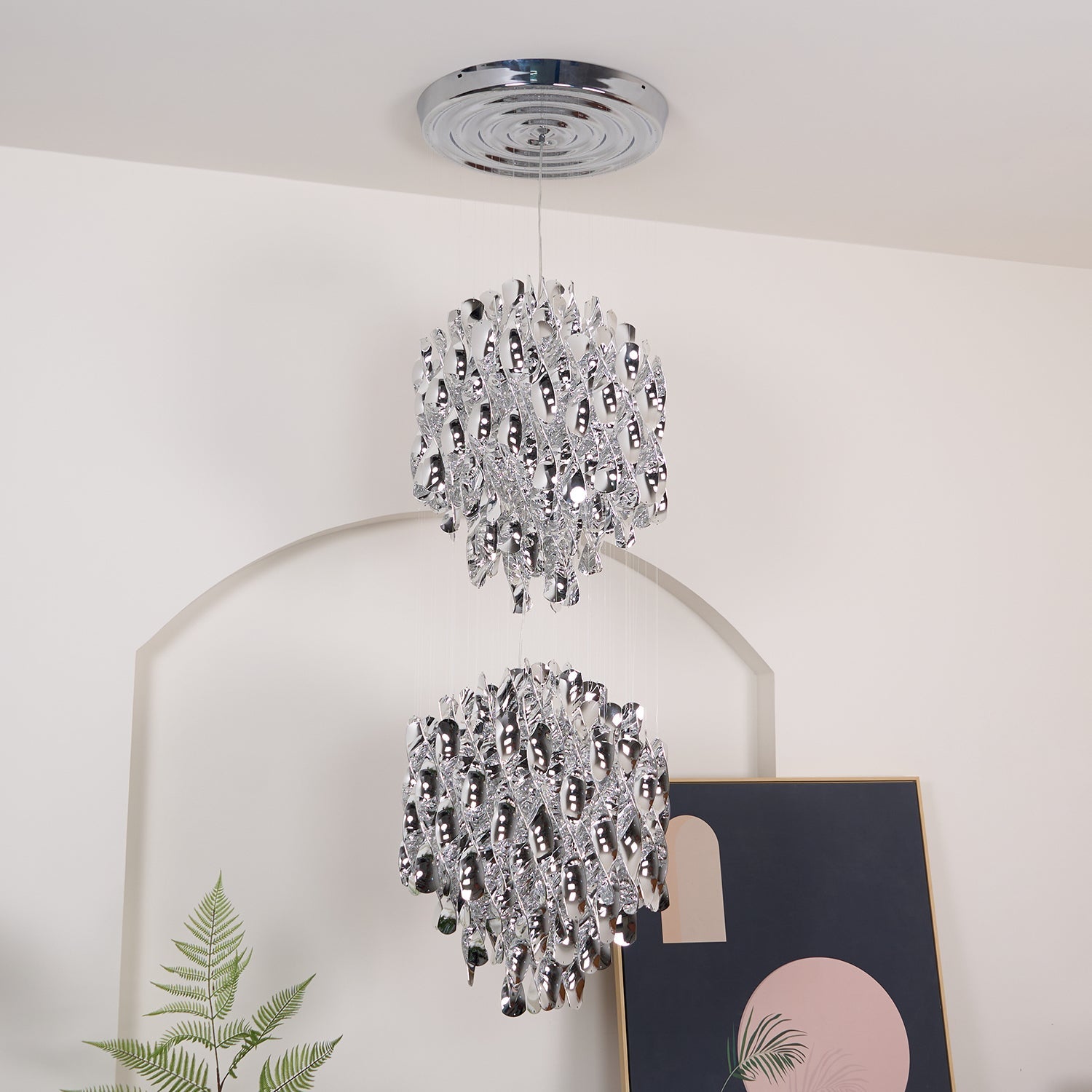 Lampă suspendată spiralată Maris