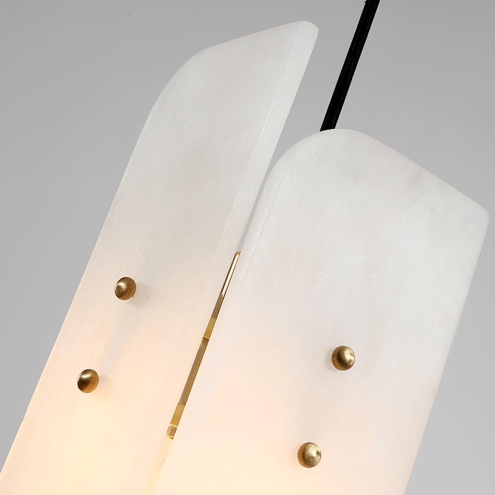 Megalith Mini Alabaster Pendant Light